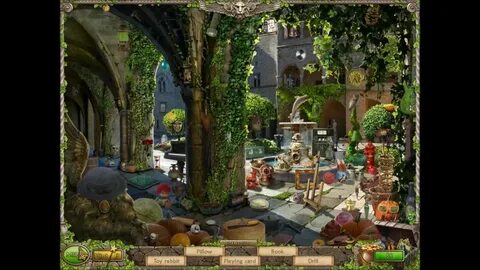 Игра поиск предметов сад