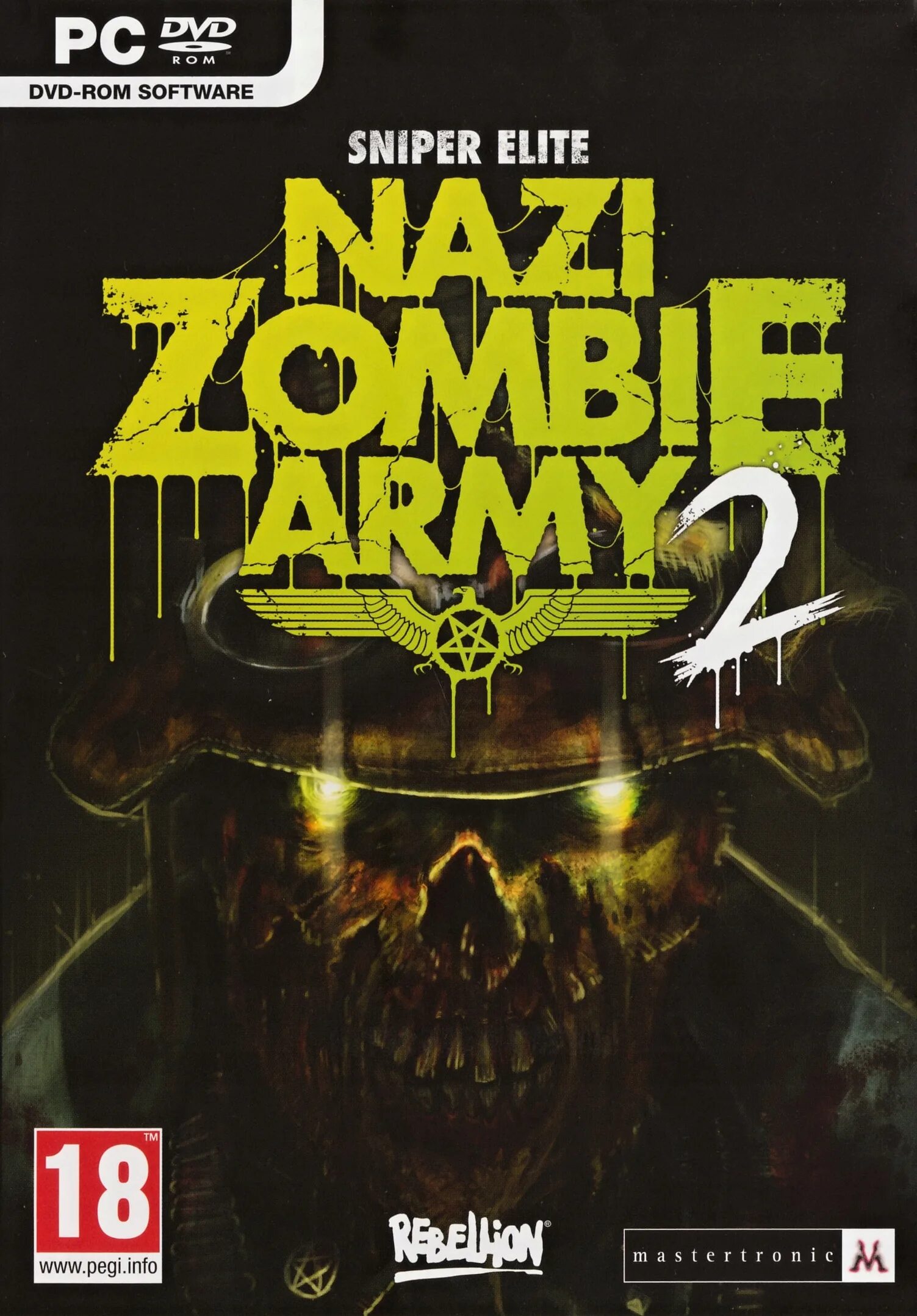 Sniper Elite Nazi Zombie Army 2 обложка.