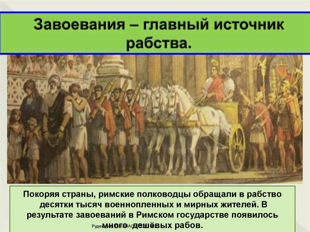 Рабы в доме рим. Завоевания главный источник рабства. Рабство в древнем Риме. Рабство в древнем Риме презентация. Рабство в древнем Риме 5 класс.