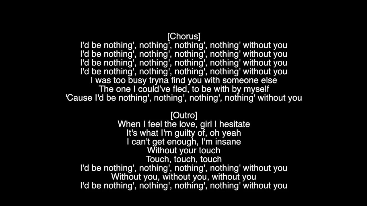 Nothing текст. The weekend Star boy текст. Without you текст. Песня nothing you nothing you nothing you.