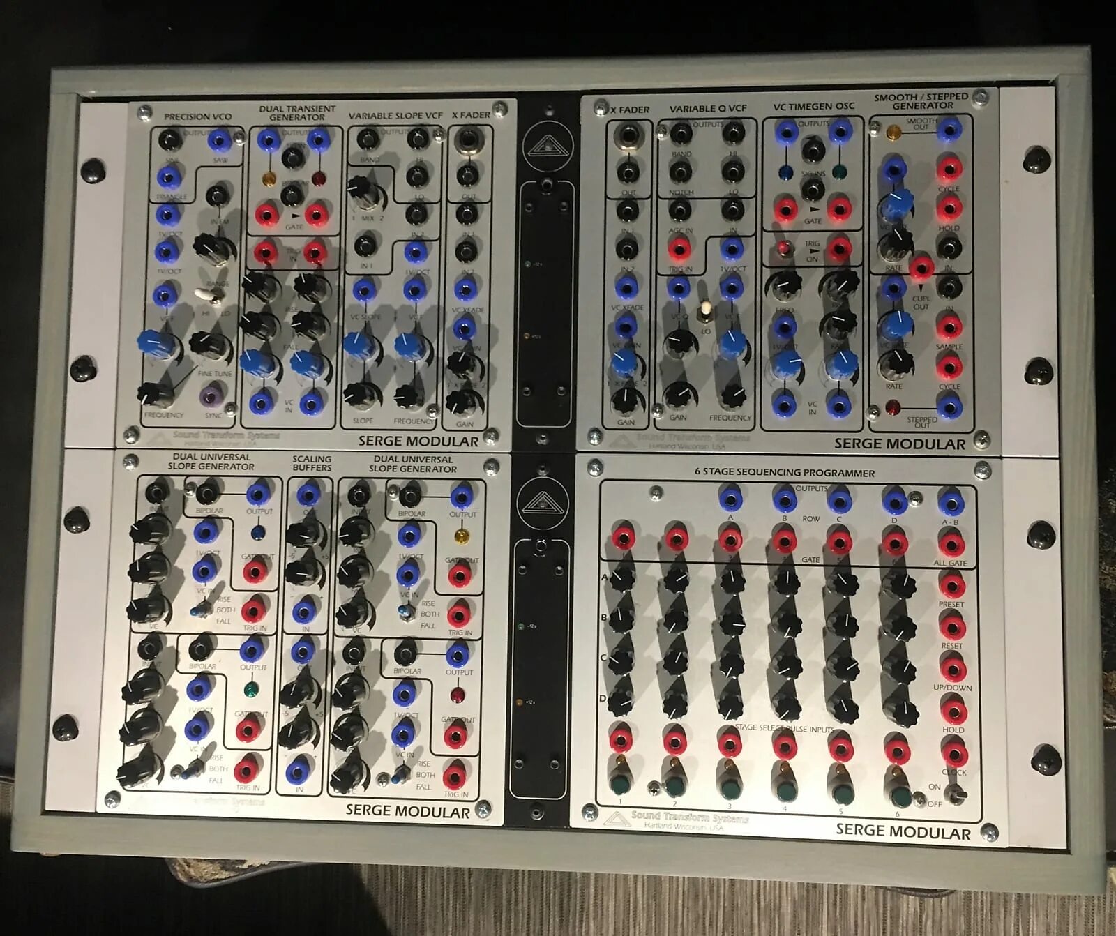 Modular system. Serge modular. serge modular dimensions. serge modular music system.