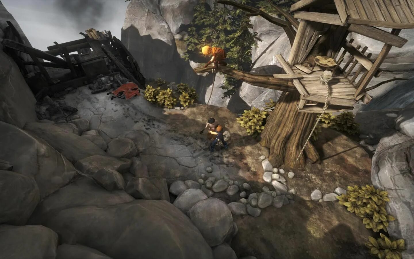 Brothers: a tale of two sons. Brothers a tale of two sons скриншоты. Игра brothers a tale of two sons. Brothers играть вдвоем. A tale of two sons remake.