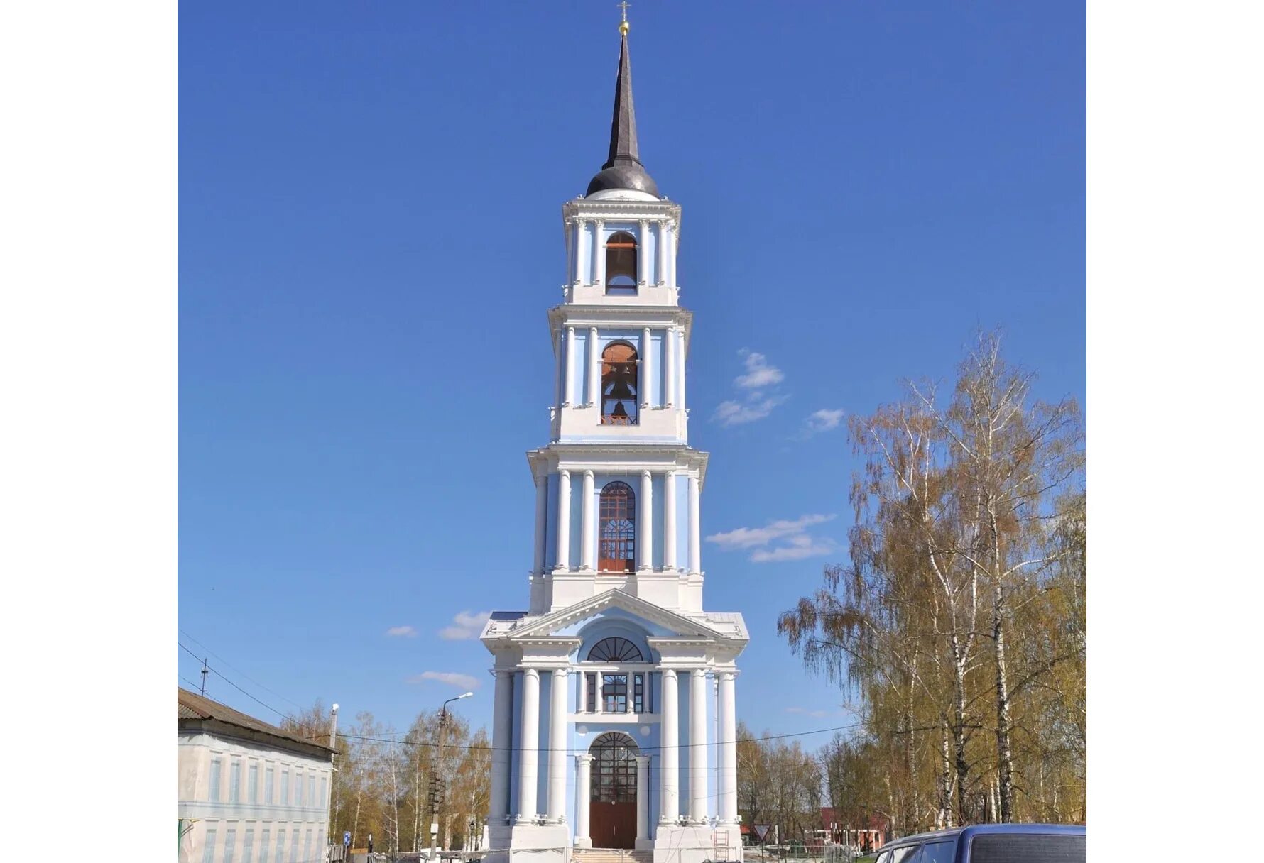 венев колокольня никольской церкви. венев колокольня никольской церкви. николаевская колокольня венев отреставрированная. никольская колокольня в веневе. венёв тульская область колокольня.