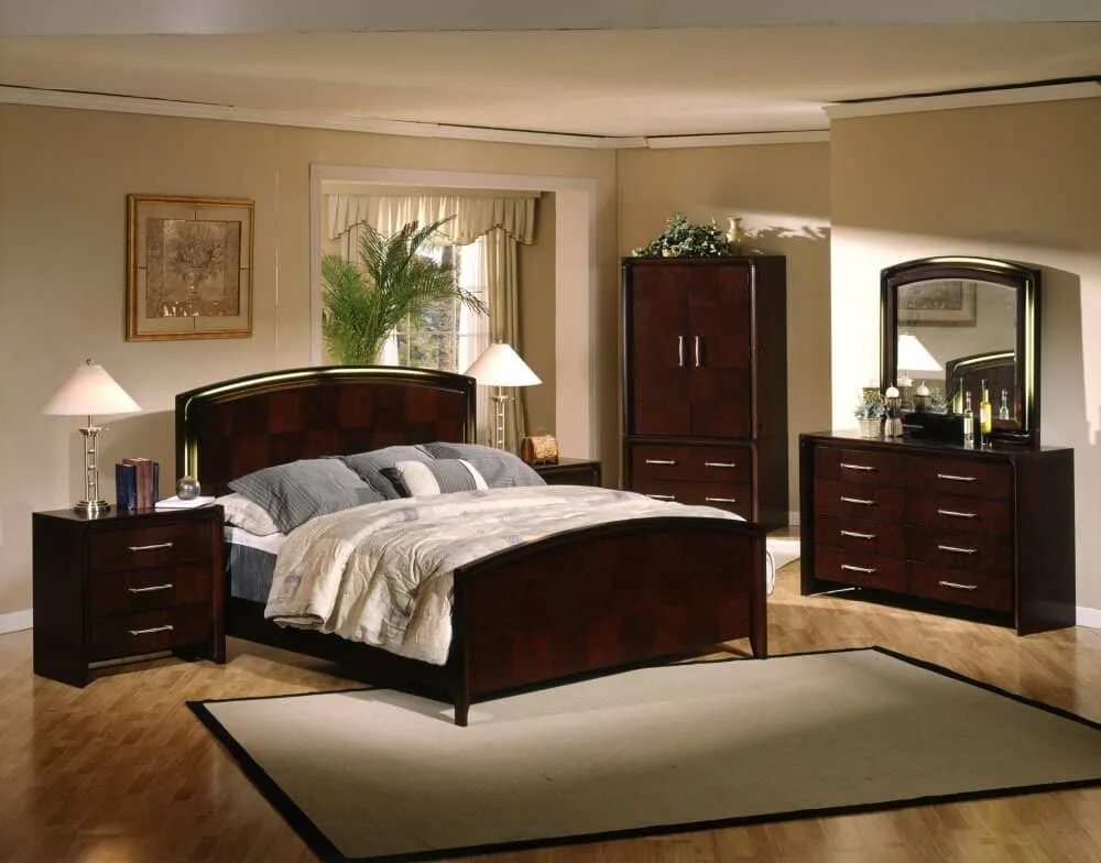 Спальня с темно коричневой мебелью. Спальни с коричневой мебелью фото. Спальни с коричневой мебелью фото. Декор спальни с коричневой мебелью. Спальня с коричневой мебелью.