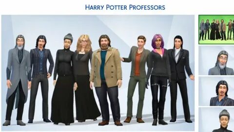 Sims 4 harry potter sim