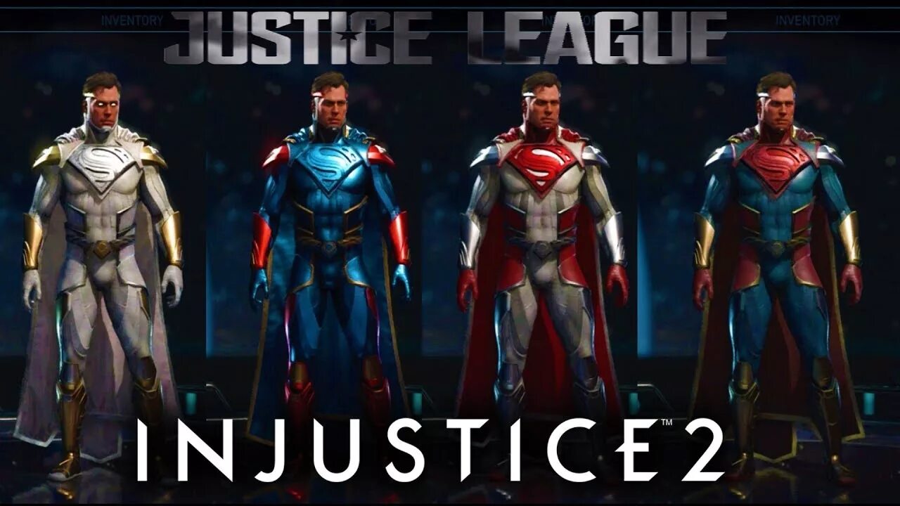 Superman Gear Injustice 2. Injustice 2 Мультивселенная #6: Justice League Multiverse. Superman Injustice 2 Epic Gear. Injustice 2 Gear Set Showcase #6: Justice League Multiverse Sets. Лига справедливости 2 игра