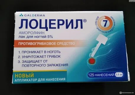 Лоцерил лак