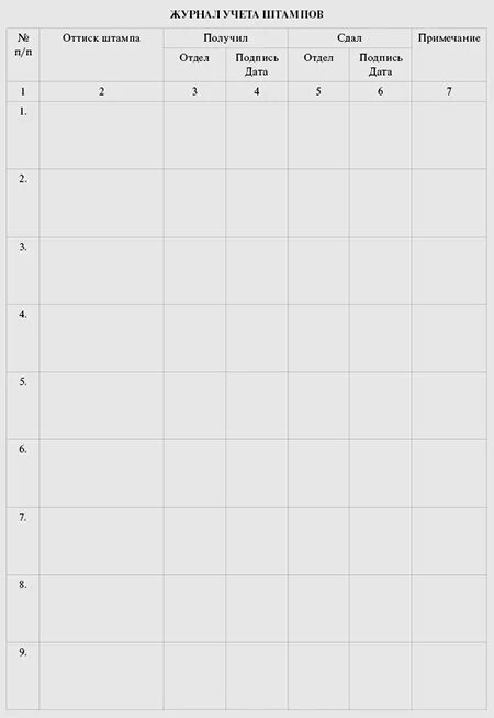 Учет печати организации. Журнал учета печатей. Журнал учета штампов. Журнал учета печатей и штампов организации. Журнал учета печатей образец.