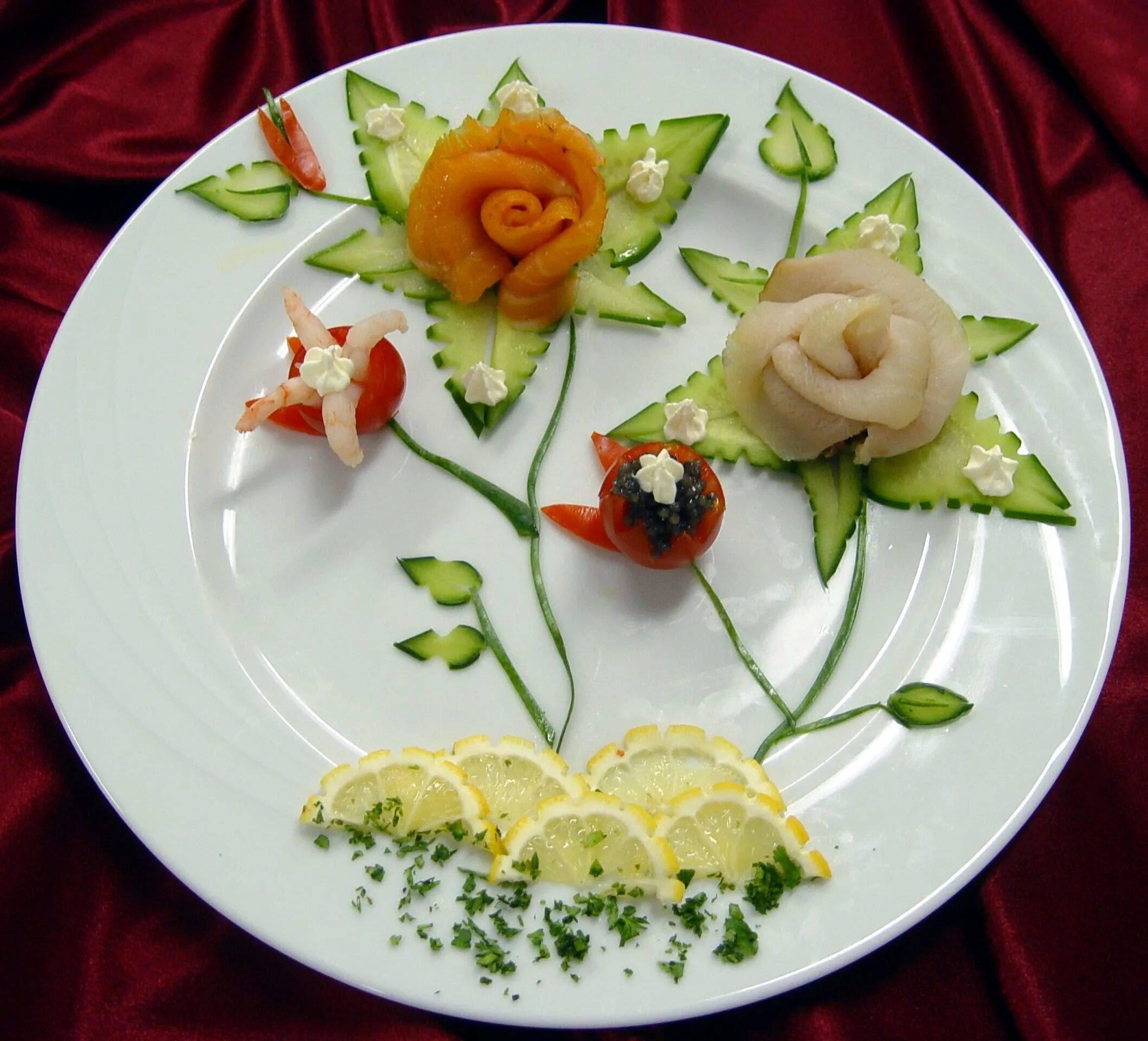 Кулинарная сервировка
