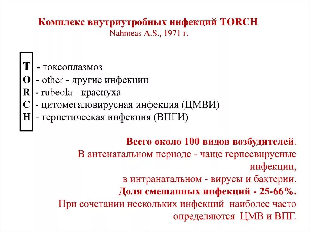 Torch инфекции что это такое. Torch инфекции что это такое