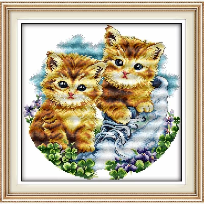 Вышивки котенок. Вышиваниекрекрестиком. Вышивка котята. Вышивка кот. Вышивка крестиком котенок.
