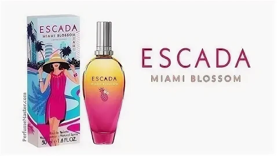 Escada blossom. Духи Escada Miami Blossom. Miami Blossom Escada 100 мл. Парфюм Escada Miami Blossom 100 мл. Духи Escada Miami Blossom Limited Edition EDP, 100 ml.