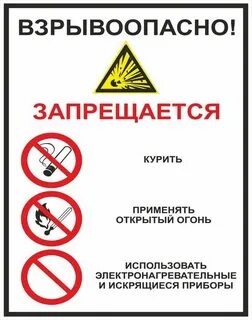 Безопасность взрывчатых веществ