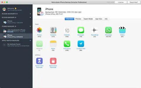 Iphone backup