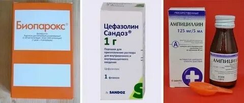 Уколы от простуды взрослым антибиотик