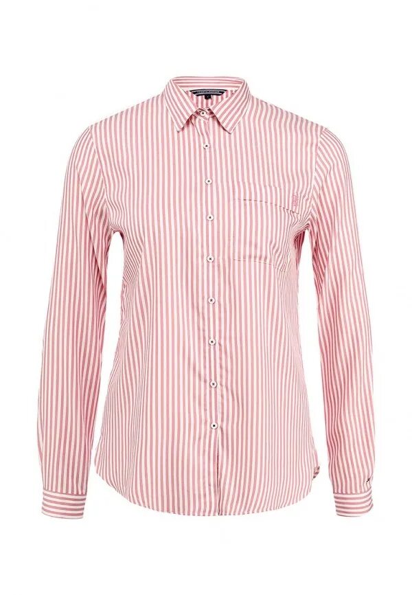 Рубашка Томми Хилфигер женская. Рубашка Томми Хилфигер женская в полоску. Рубашка Томми Хилфигер розовая. Tommy Hilfiger рубашка женская розовая. Розовая рубашка в полоску