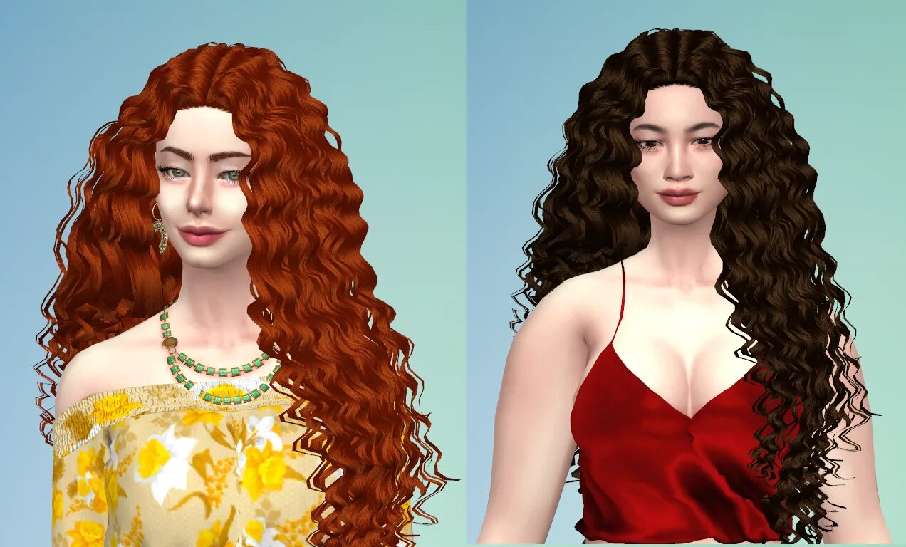 Кудрявые волосы симс 4. SIMS 4 curly hair. Кёрли Хаир симс 4. Long curly hair SIMS 4. Симс 4 кудрявые волосы Максис.