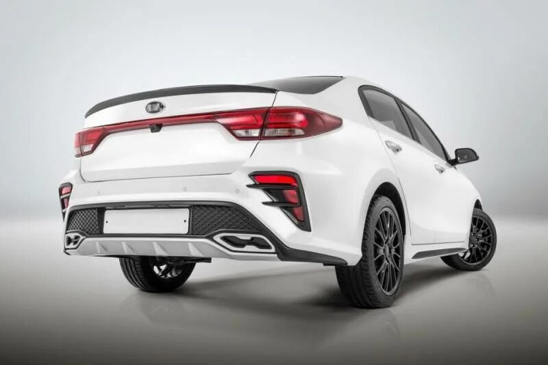 Бампера тюнинг рио 4 тюнингованный бампер на KIA Rio 4 (FB) фото KIA Rio
