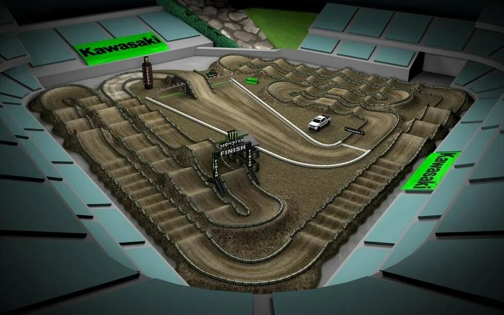 Tracks карты. Трасса для суперкросса. Monza 3d track Map. Supercross 3d. Motocross трек.