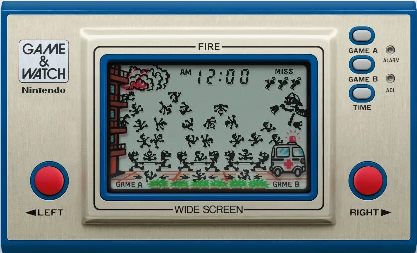 Nintendo fire. Nintendo game & watch. Эмулятор игр электроника. Game and watch. Игра электроника пожар.