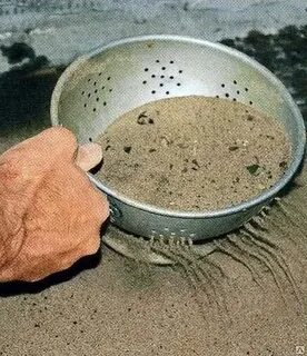 Просеянный песок