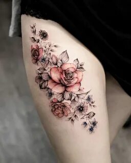 Фото тату цветов - вдохновляющие идеи для любителей цветовой гаммы - tattopic.ru