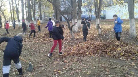 Про субботник в школе