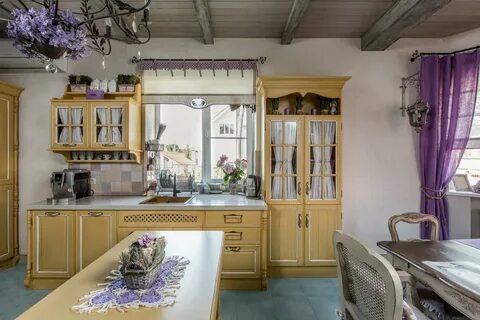 Кухня прованс в доме