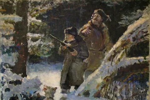 В августе дед пошел охотиться на северный