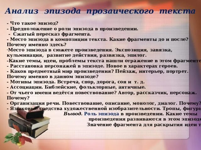 Место эпизода в произведении. Место эпизода в композиции. Сжатый пересказ. Что значит место эпизода в произведении.