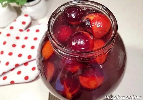 Кизил компот на зиму с чем сочетается