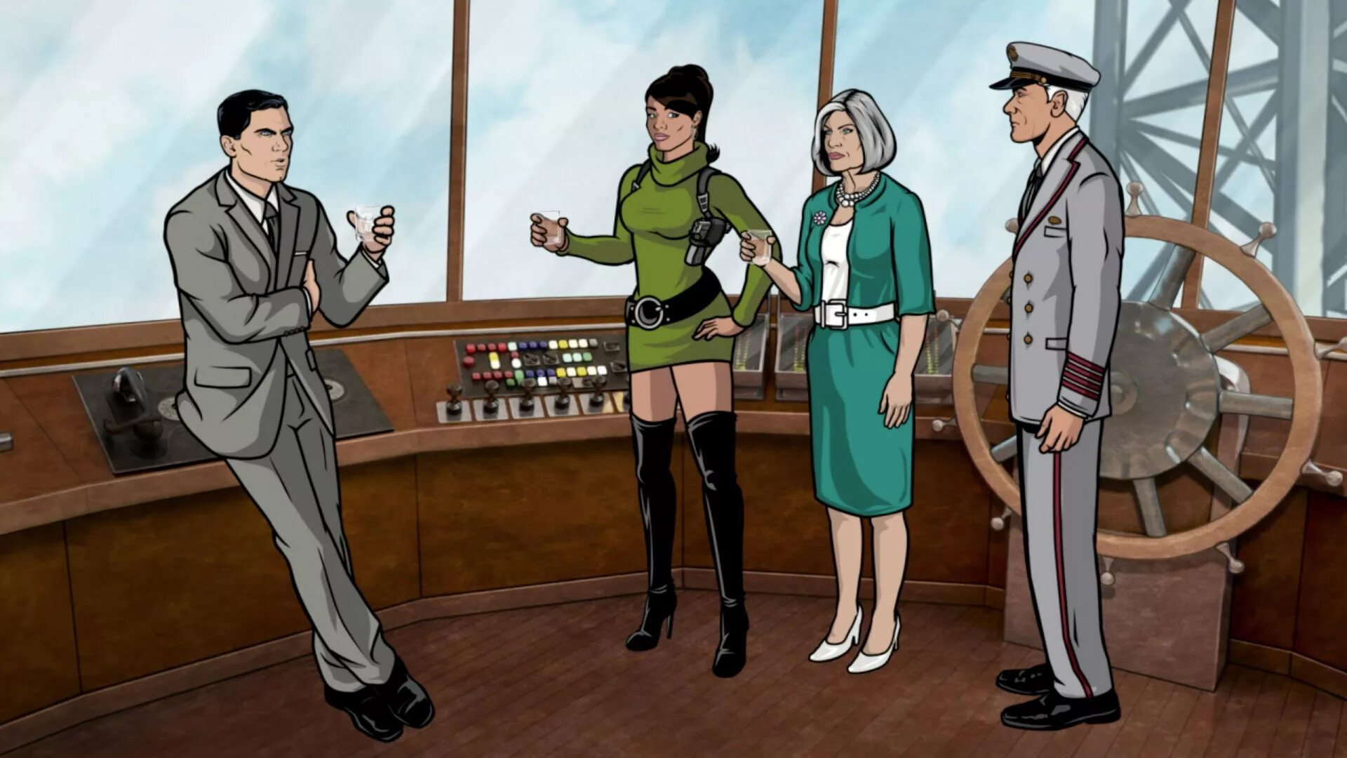 Archer swift. Спецагент арчер. мультсериал агент арчер. archer / спецагент арчер. арчер спецагент дирижабль.
