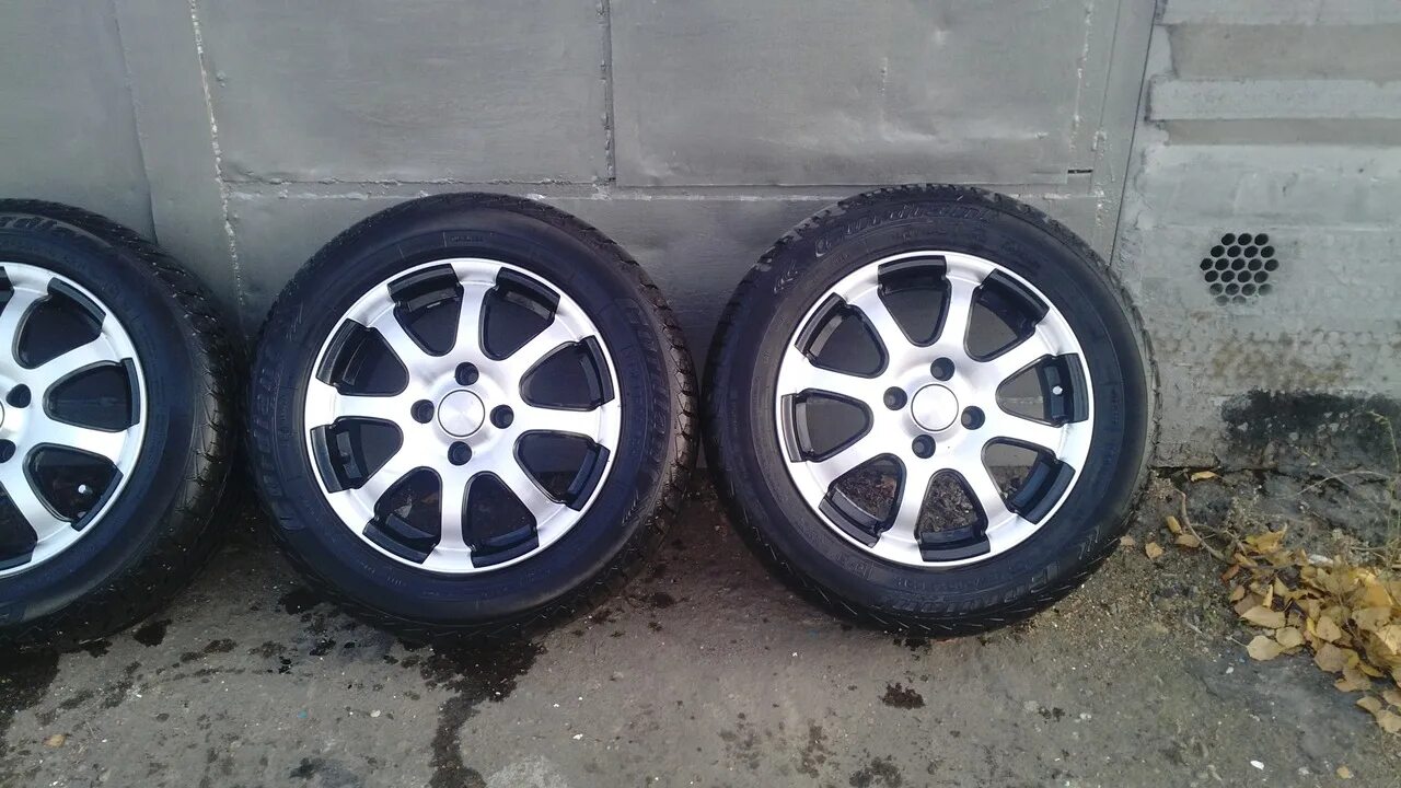 Диски R14 поменял на R13. - Daewoo Lanos, 1,5 л, 2006 года колёсные диски DRIVE2