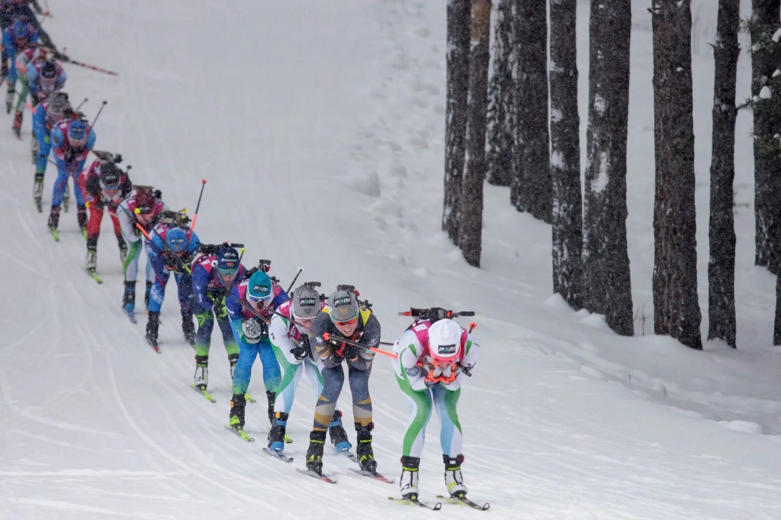 Биатлон этапы кубка 2018. Масстарт. масстарт биатлон.