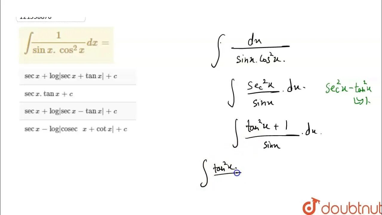 1+Cosx/1-sinx DX. INT cos x^2. Int cos