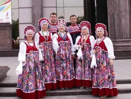 Русский народный костюм выступление