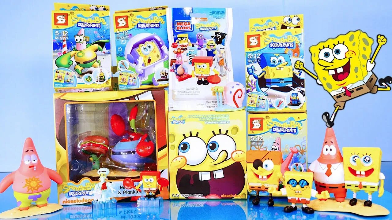 Sweetbox губка Боб квадратные штаны. Spongebob Squarepants игрушки. Свит бокс Спанч Боб. Коллекция губка Боб Свит бокс.