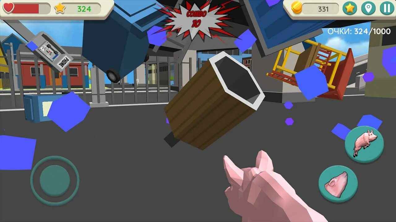 Pig simulator. Симулятор свиньи сбежавшей из лаборатории. приключения поросенка игра. pig simulator много денег. симулятор почтальона полная версия.