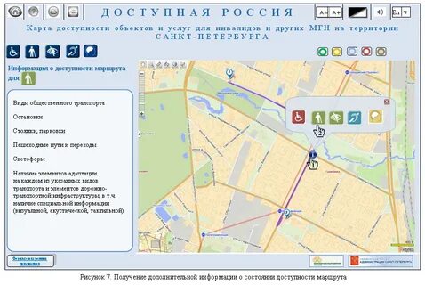 Как сделать карту доступной