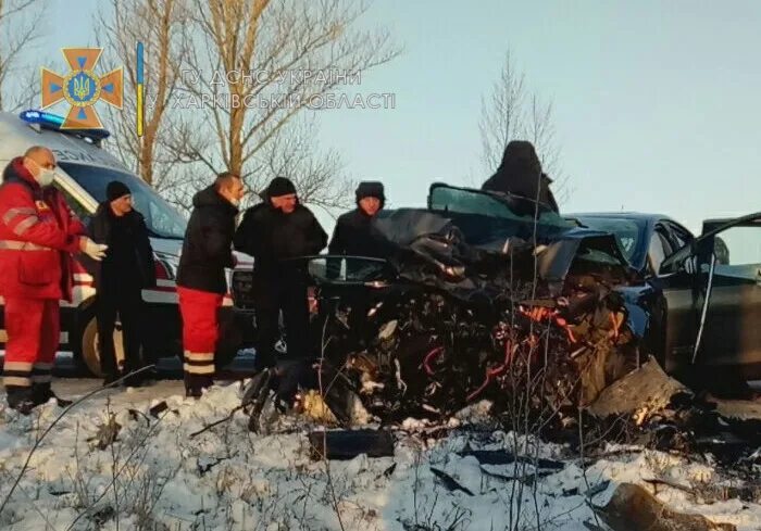 Авария поселок Михайловка. Деблокировали погибшего. Аварии 23 декабря