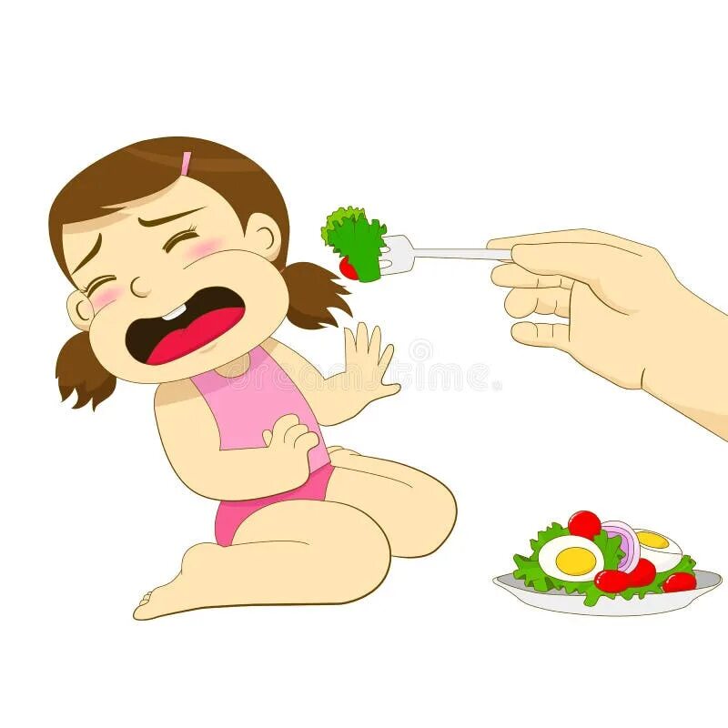 Not eating properly and getting too little