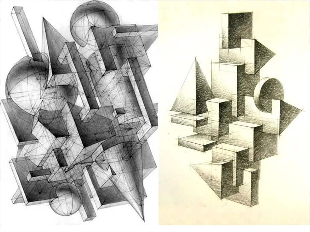 абстрактная графическая композиция.