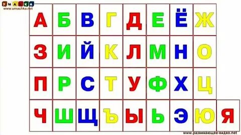 Учим поющий алфавит