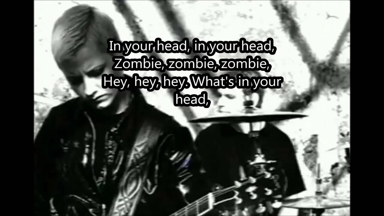 Песня in your head. Кренберис зомби. in your head кренберис зомби.
