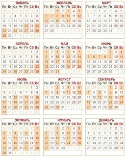 Календарь дат на ноябрь 2023