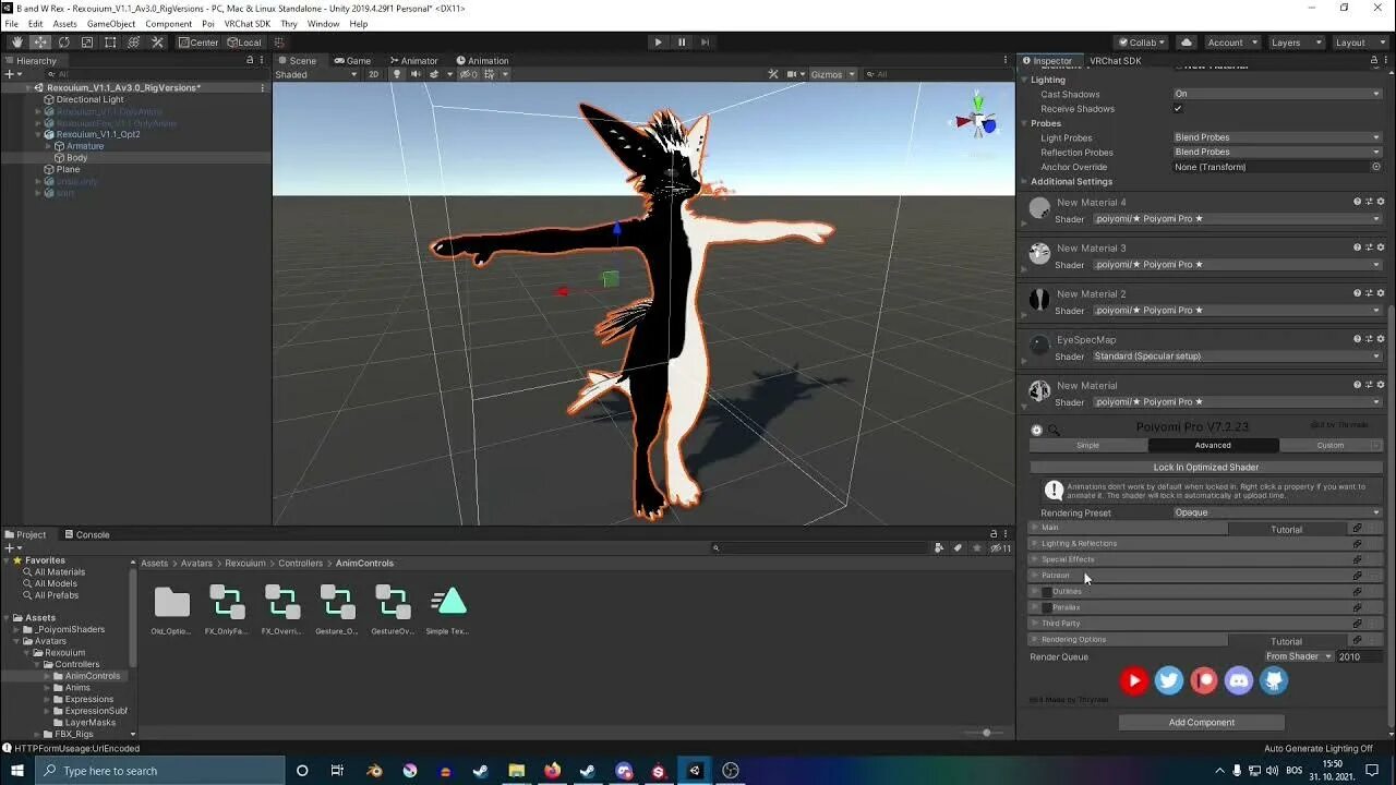 Как сделать эффекты в unity. Unity 2019. unity разработка vrchat. animations на unity 2019. создание объекта в unity 2019.
