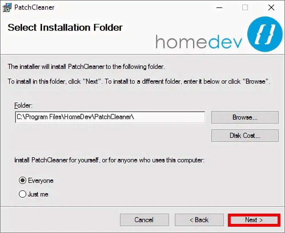 Patchcleaner. Путь установки для patch. patchcleaner как пользоваться. очистка папки winsxs в windows.