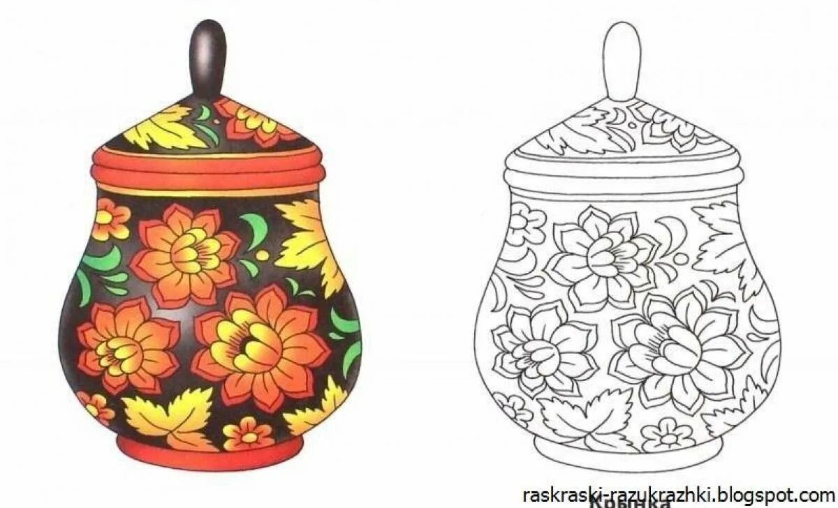 Хохлома раскраска для детей. Раскраска "хохломская роспись". Хохлома раскраска. Хохломская роспись посуда рисунок. Хохлома раскраска.