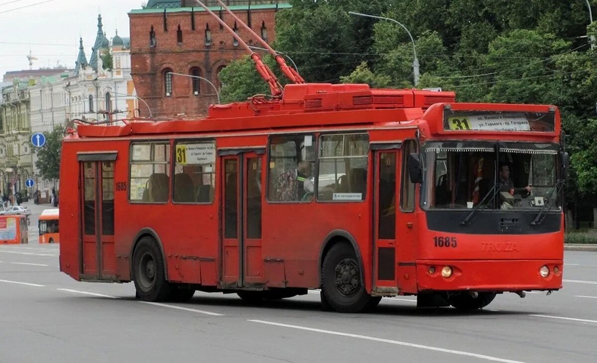 Маршрут 31 троллейбуса