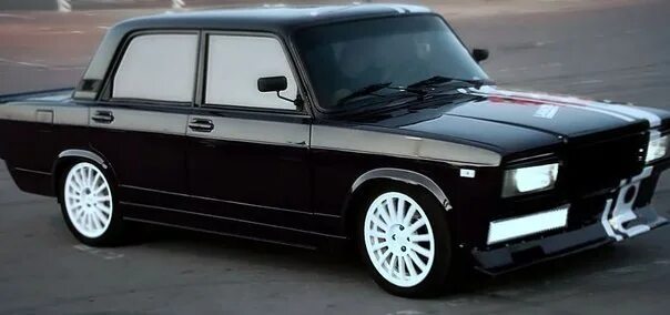 2107 тюнинг черный фото 3D тюнинг Lada 21073, 1,6 л, 2007 года тюнинг DRIVE2